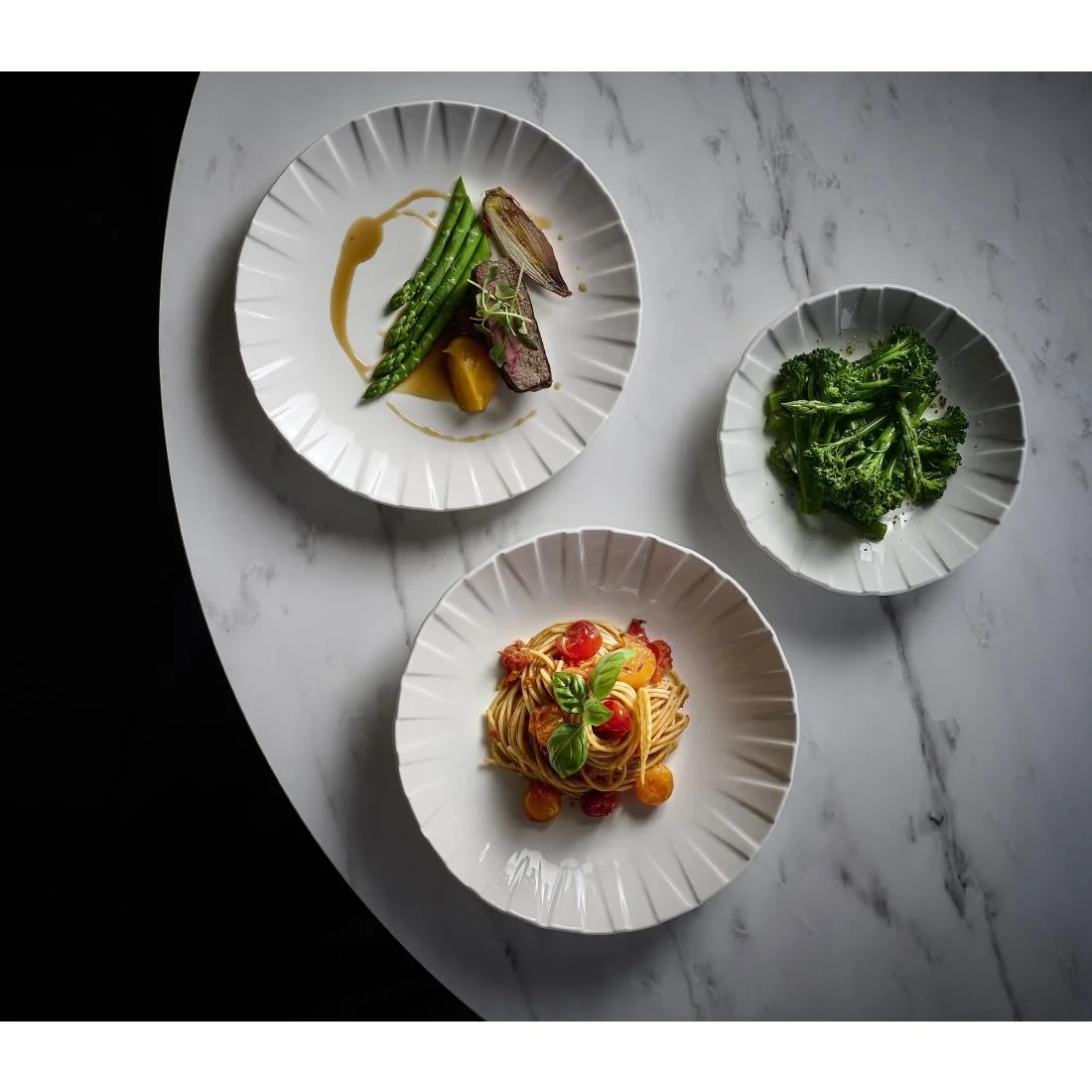 Churchill Alchemy Abstract Coupe Plates 235mm (6 Pack) - Image 3