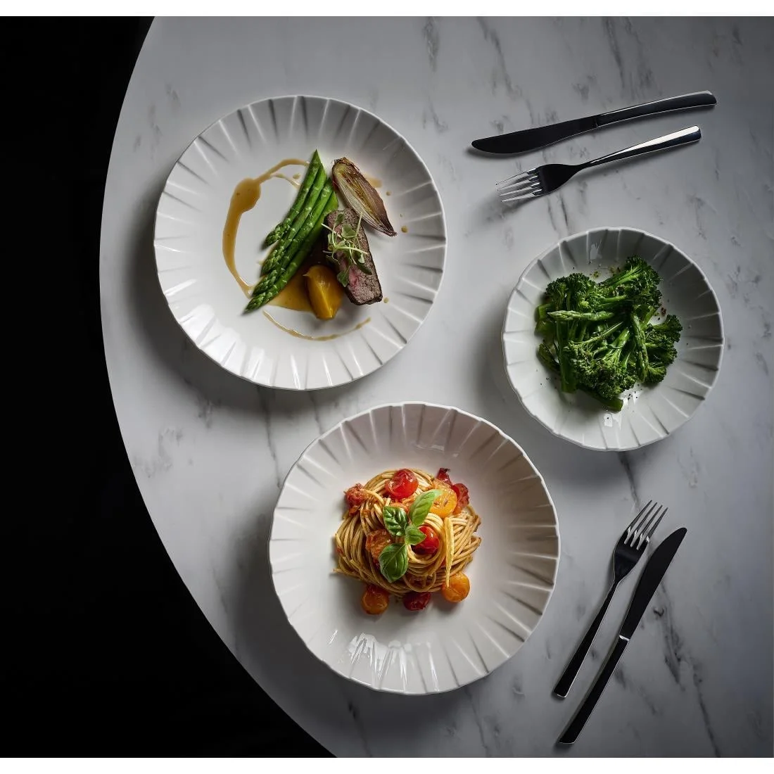 Churchill Alchemy Abstract Coupe Plates 235mm (6 Pack) - Image 4