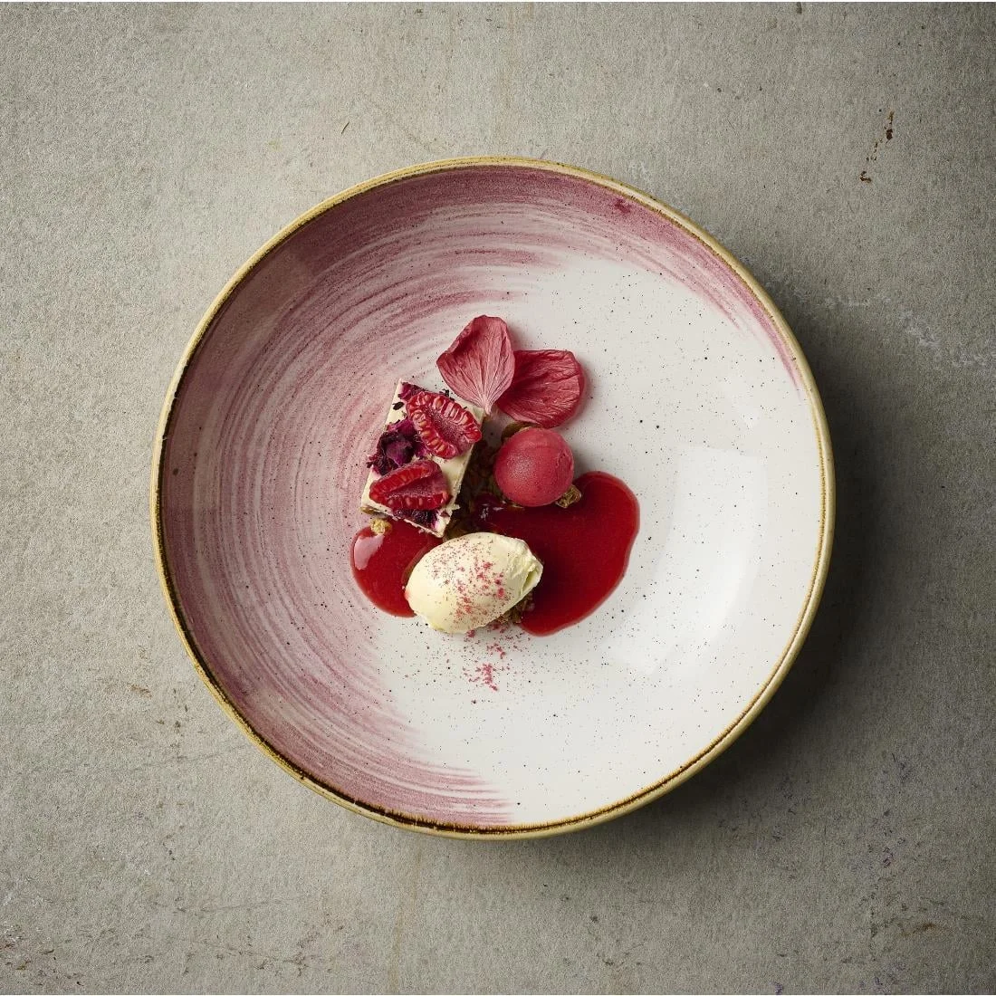 Churchill Stonecast Accents Coupe Bowls Petal Pink 182mm (12 Pack) - Image 3