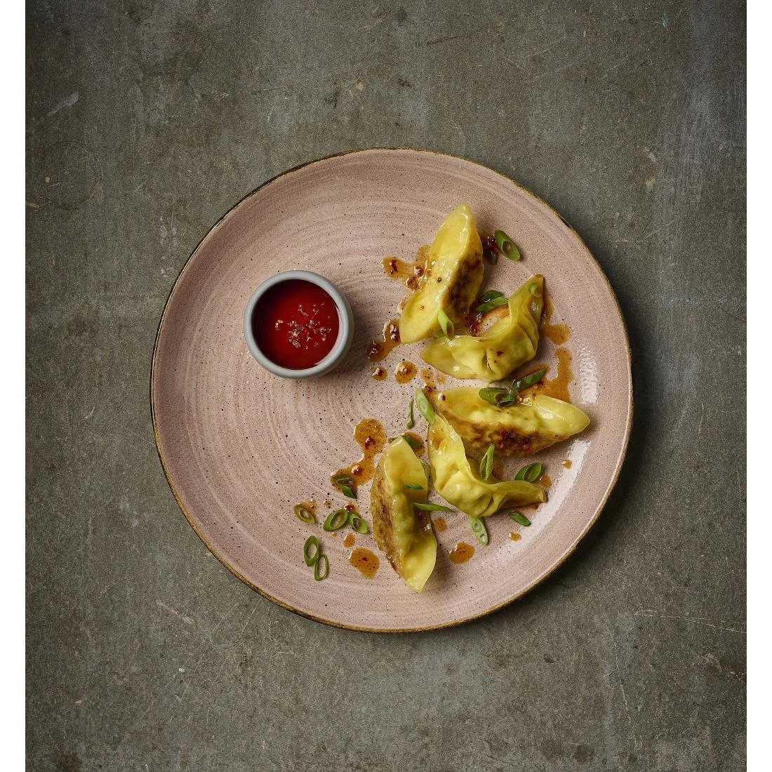 Churchill Stonecast Raw Terracotta Evolve Coupe Plates 165mm (12 Pack) - Image 2