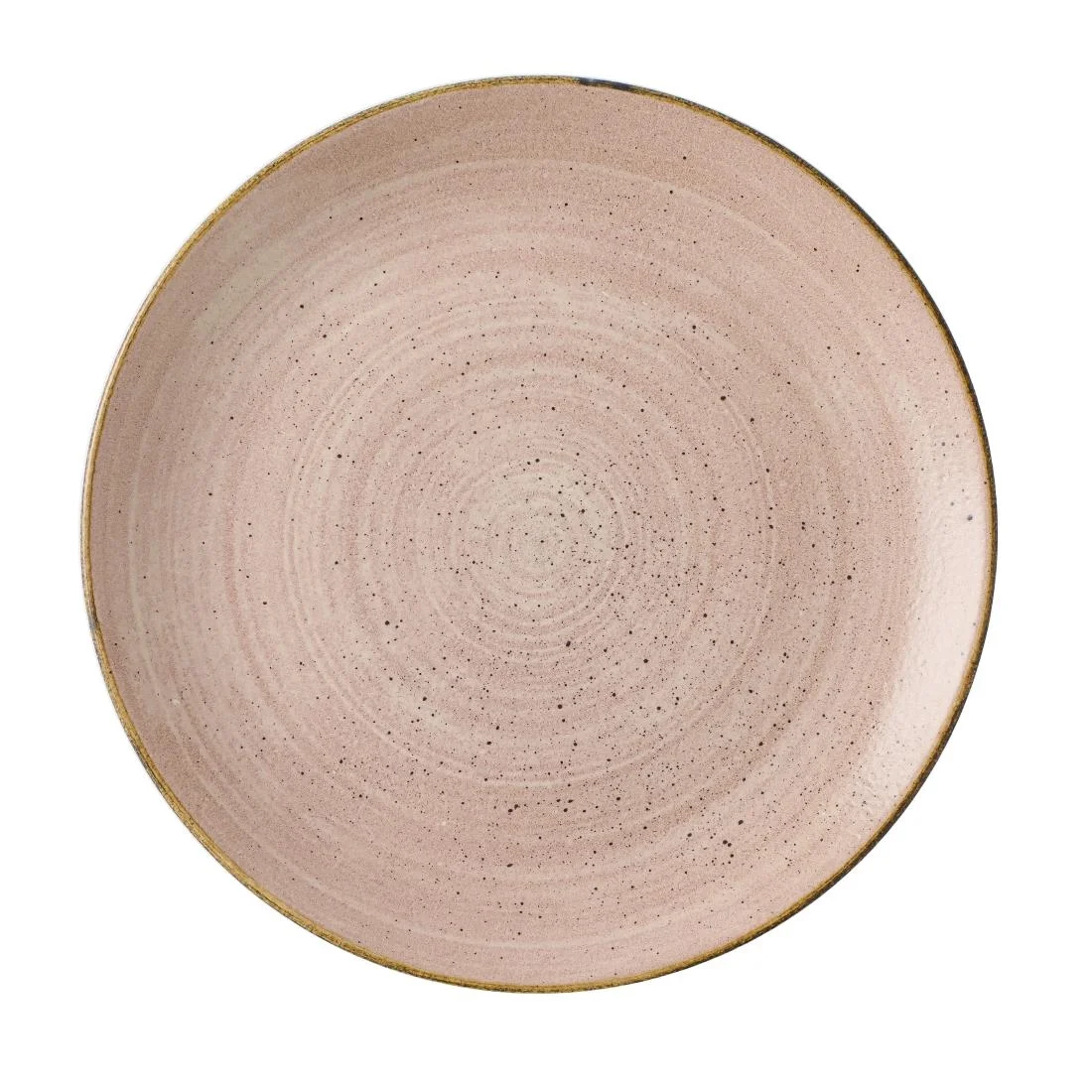 Churchill Stonecast Raw Terracotta Evolve Coupe Plates 260mm (12 Pack)