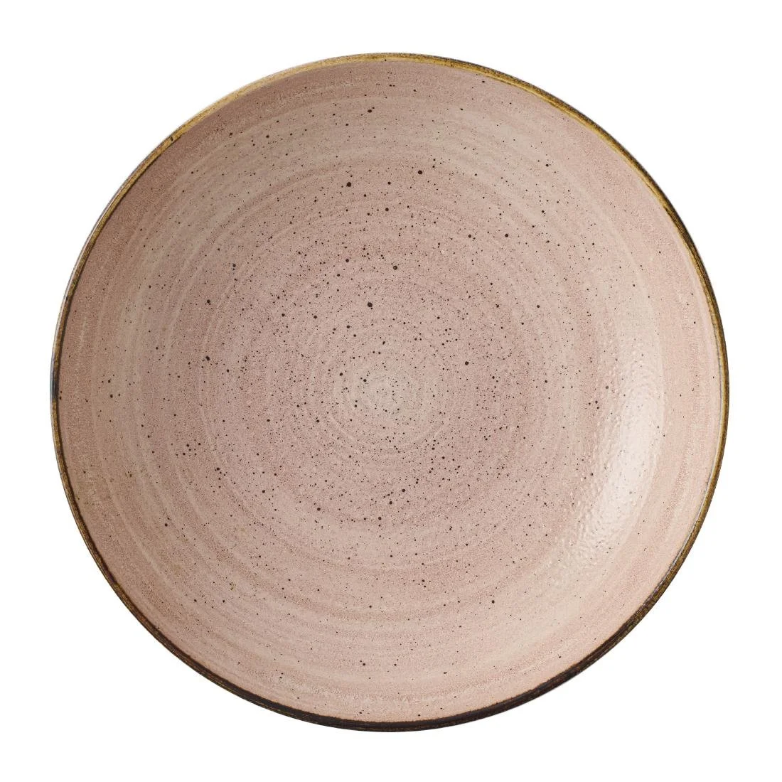 Churchill Stonecast Raw Terracotta Evolve Coupe Bowls 248mm (12 Pack) - Image 1