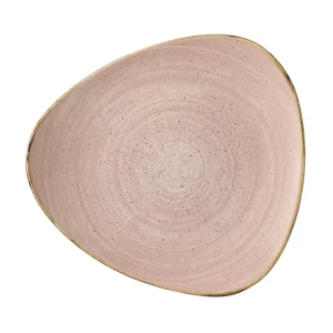 Churchill Stonecast Raw Terracotta Lotus Plates 254mm (12 Pack)
