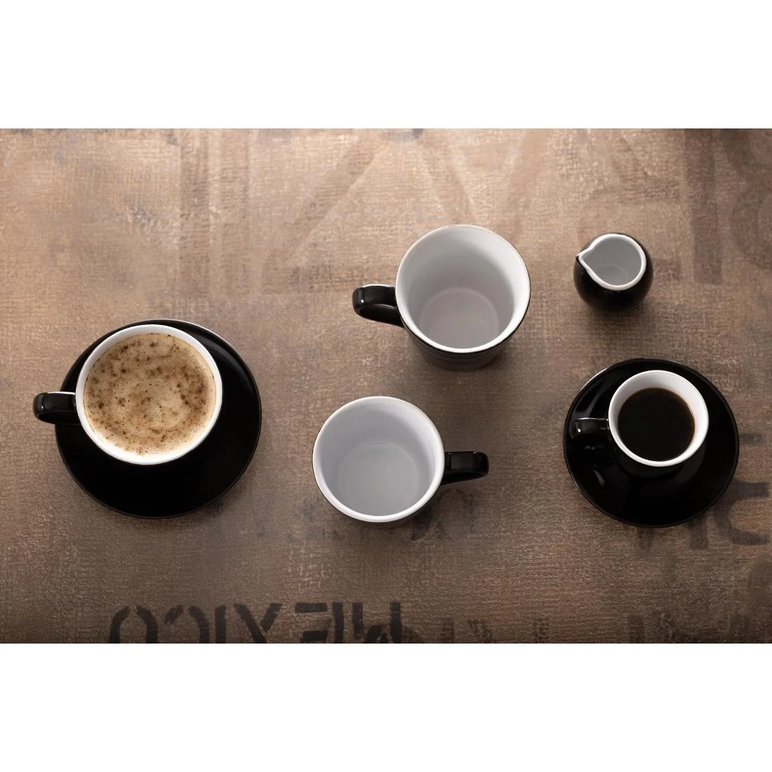 Olympia Cafe Espresso Cups Black 100ml (12 Pack) - Image 6