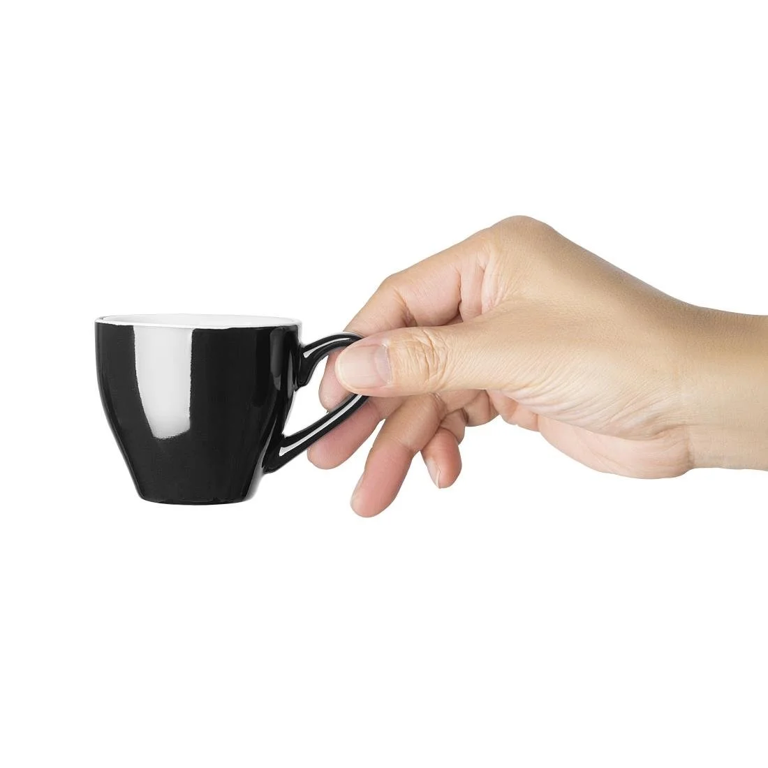 Olympia Cafe Espresso Cups Black 100ml (12 Pack) - Image 13