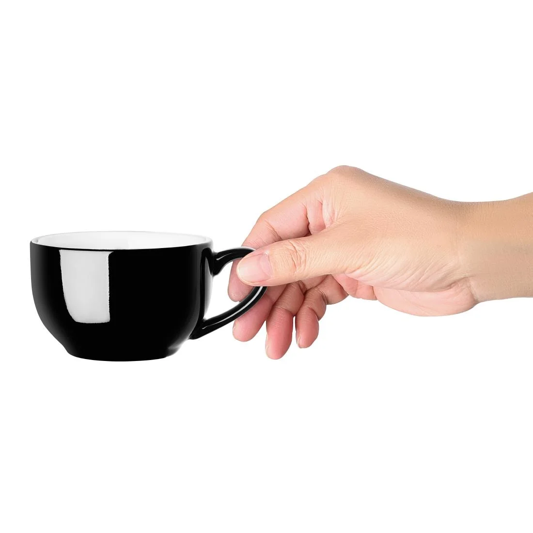Olympia Cafe Coffee Cups Black 230ml (12 Pack) - Image 14
