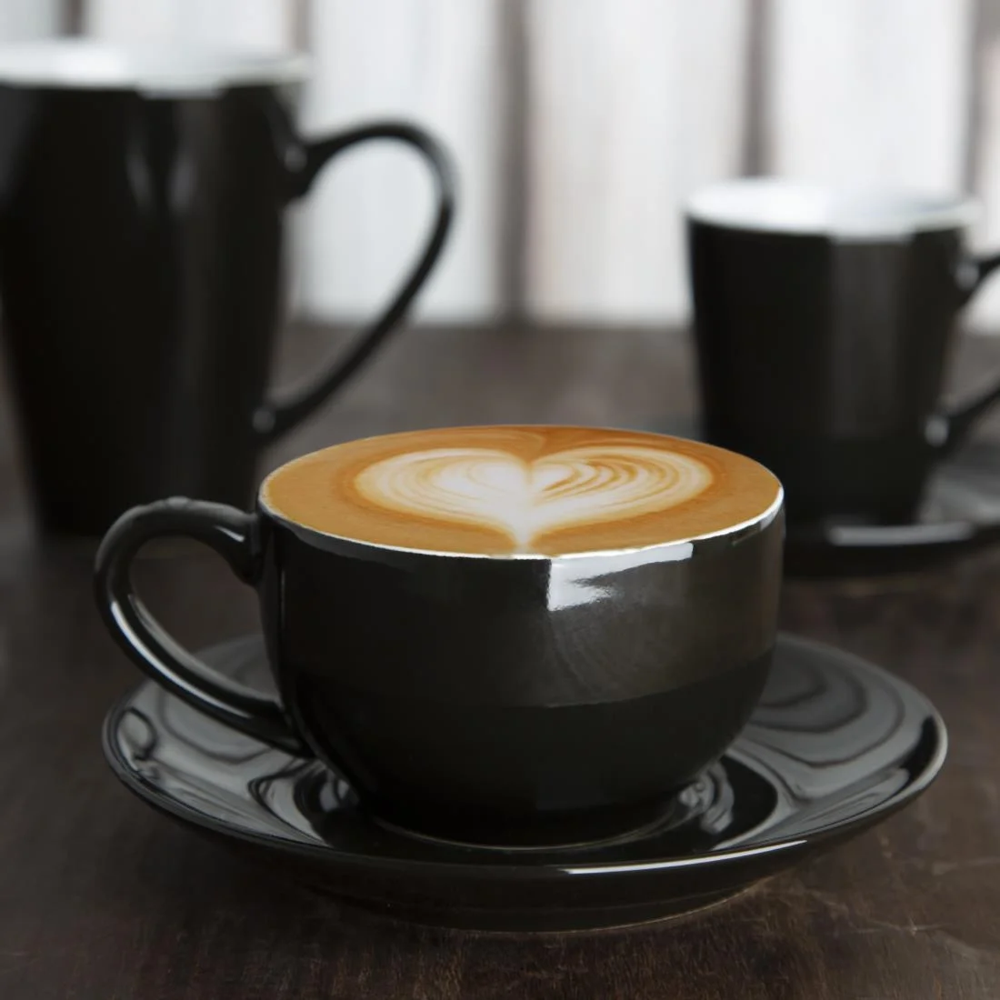 Olympia Cafe Coffee Cups Black 230ml (12 Pack) - Image 17