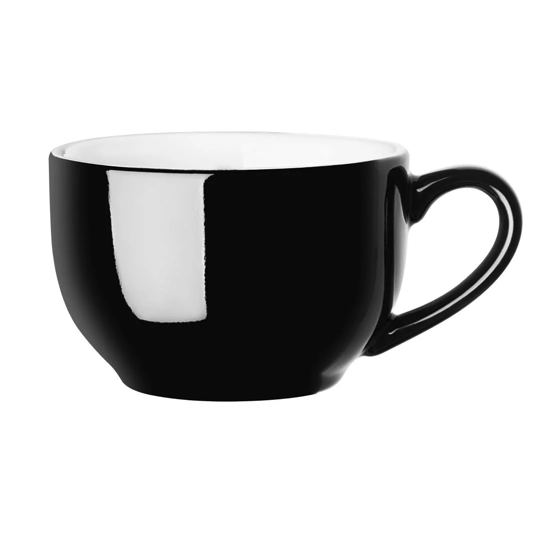 Olympia Cafe Cappuccino Cups Black 340ml (12 Pack) - Image 10