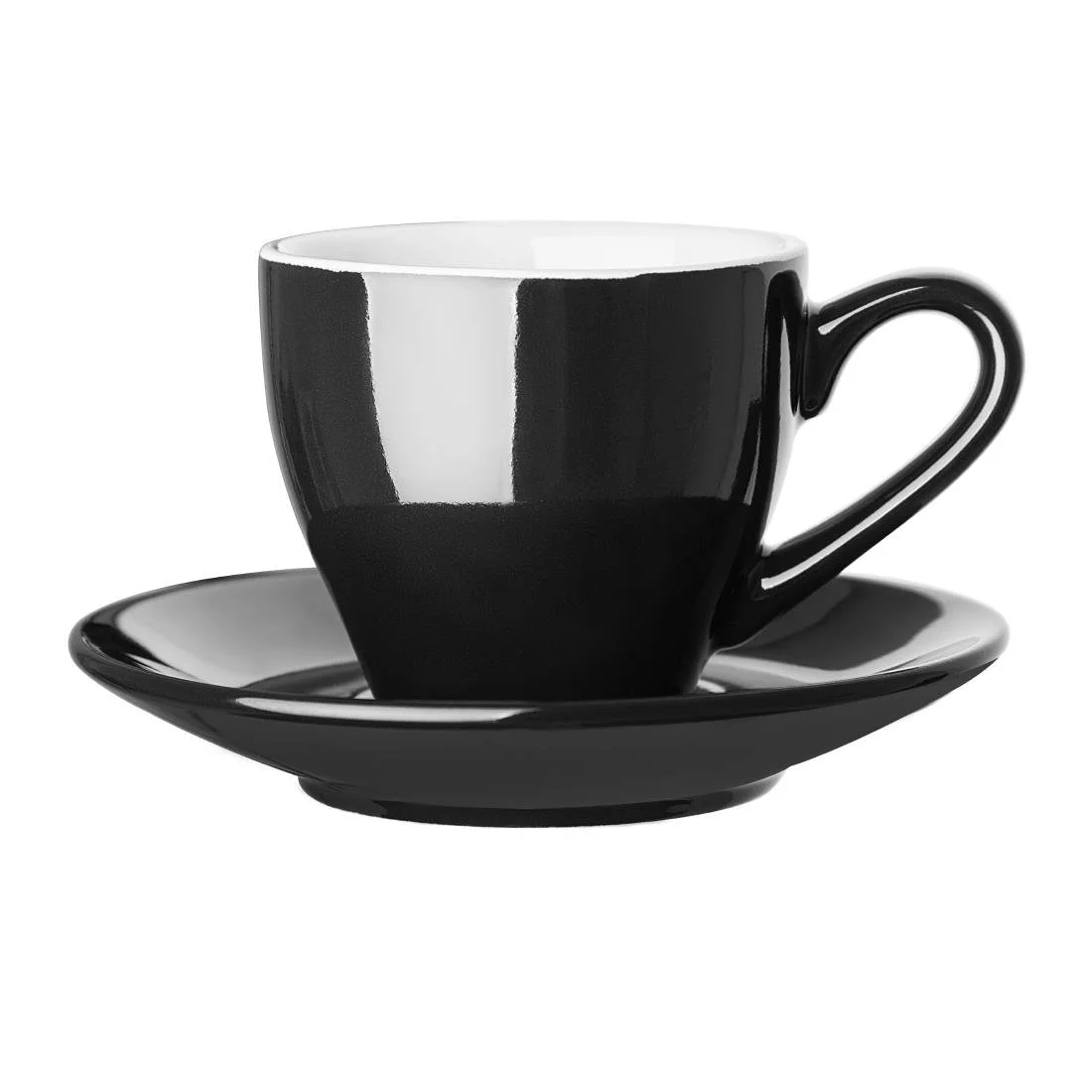 Olympia Cafe Espresso Saucers Black 116mm (12 Pack) - Image 15