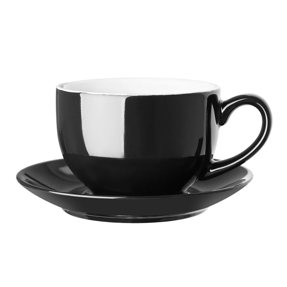 Olympia Cafe Saucers Black 154mm (12 Pack) - Image 12
