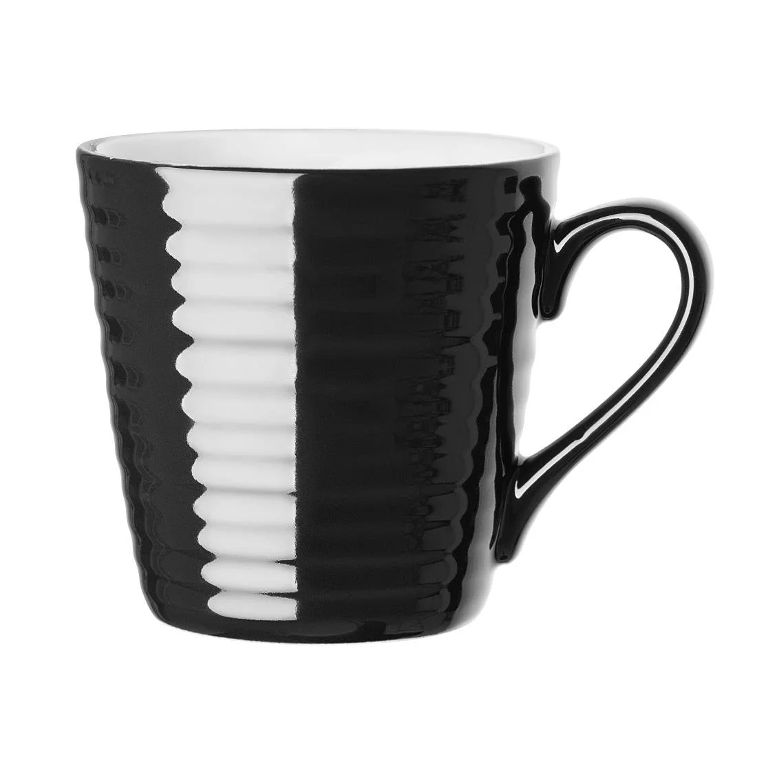 Olympia Cafe Aroma Mugs Black 340ml (6 Pack) - Image 10