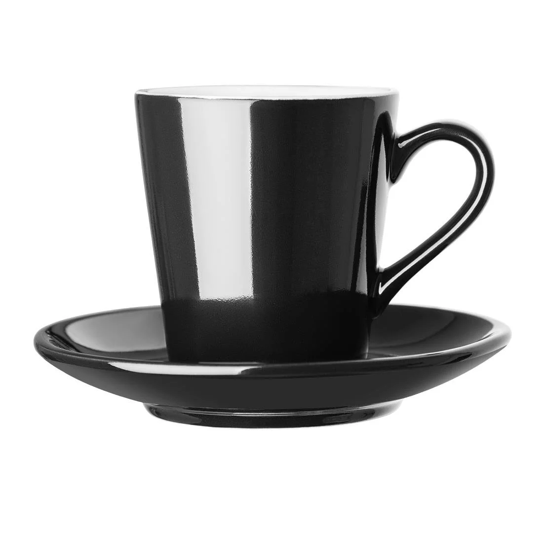 Olympia Cafe Flat White Saucers Black 135mm (12 Pack) - Image 10
