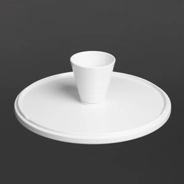 Olympia Kristallon Melamine Round Cake Stand 330x140mm
