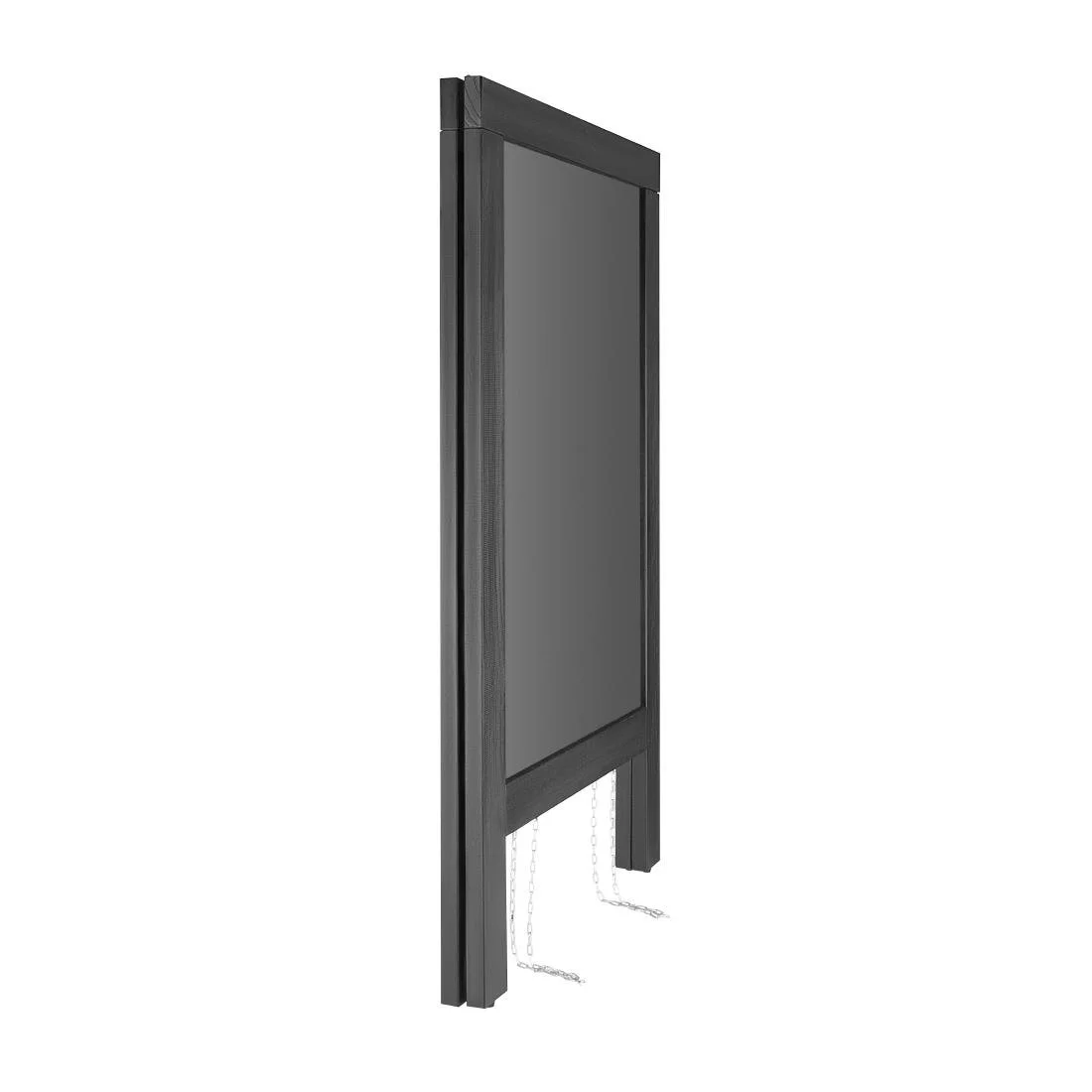 Olympia Pavement Board Black Wooden Frame 500x850mm - Image 3