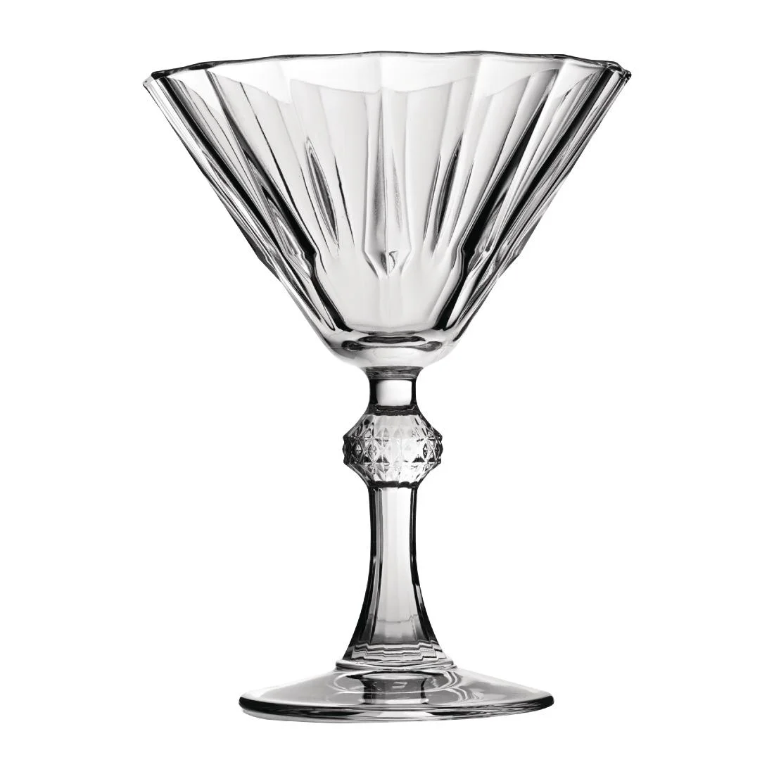 Utopia Diamond Martini Glasses 240ml (12 pack)