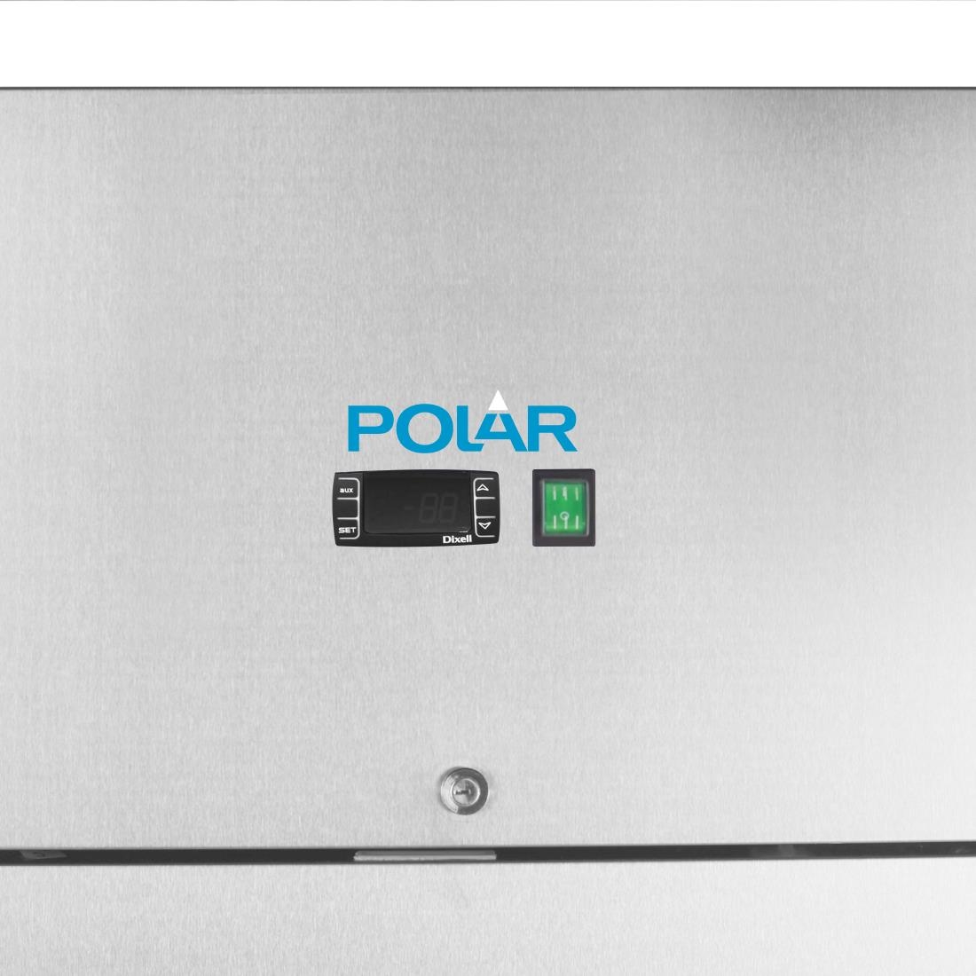Polar Upright Stable Door Gastro Freezer 600Ltr