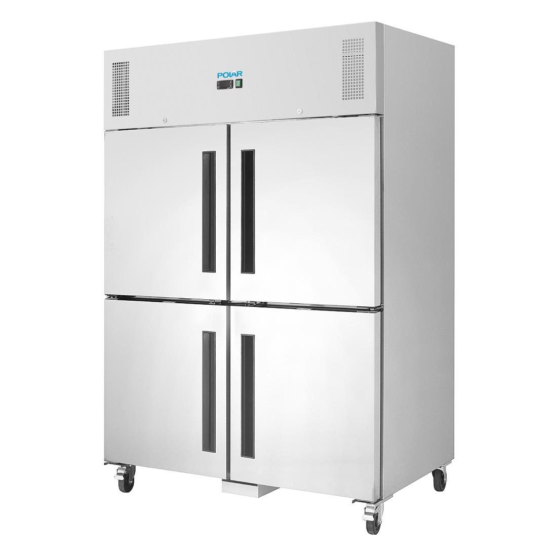 Polar Upright Double Stable Door Gastro Refrigerator 1200Ltr