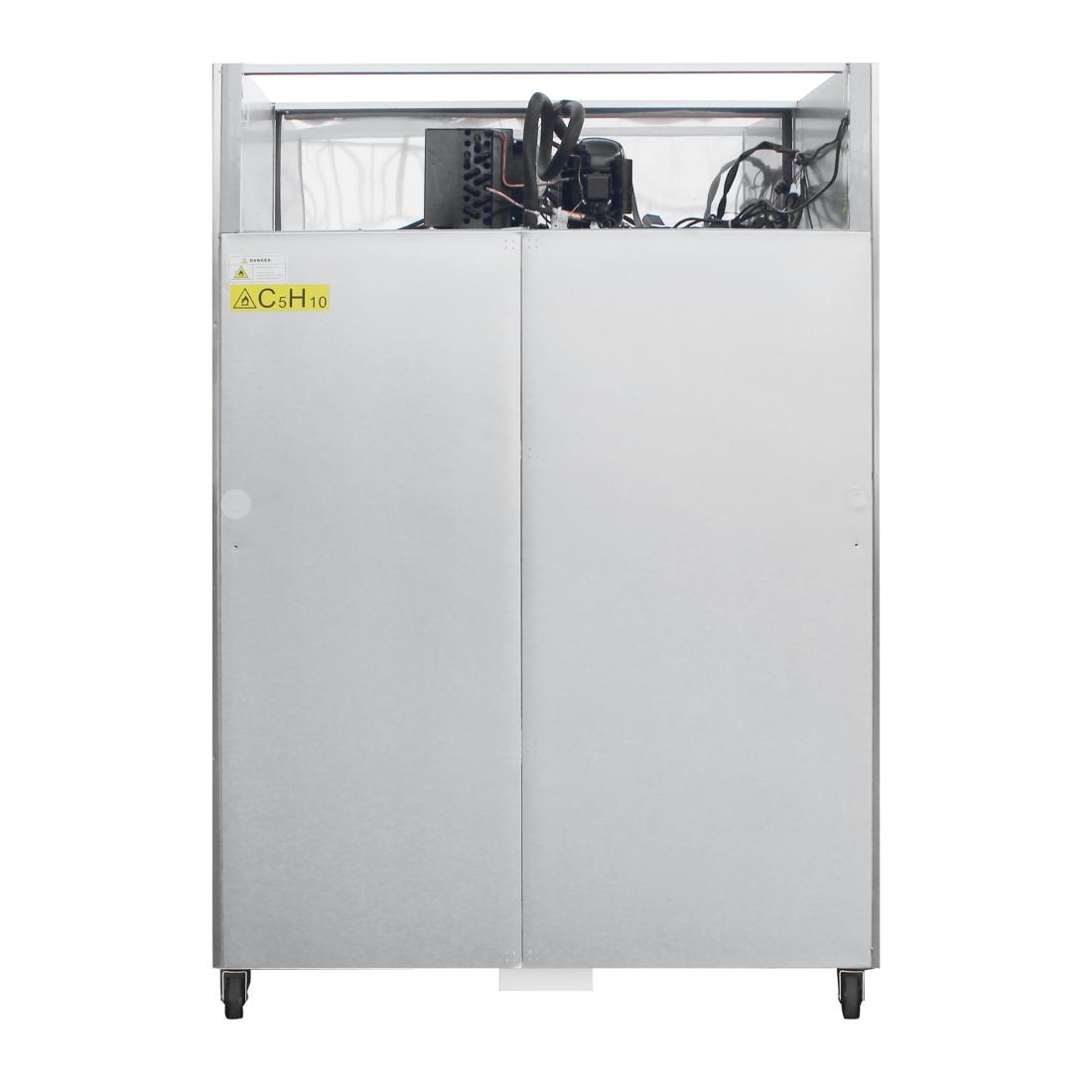 Polar Upright Double Stable Door Gastro Refrigerator 1200Ltr