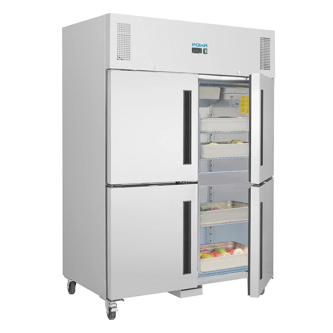 Polar Upright Double Stable Door Gastro Freezer 1200Ltr - Image 6