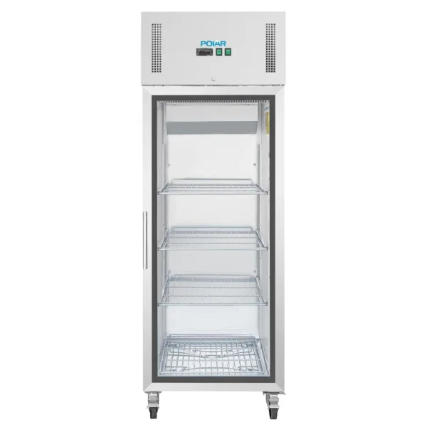 Polar Upright Glass Door Gastro Refrigerator 600Ltr