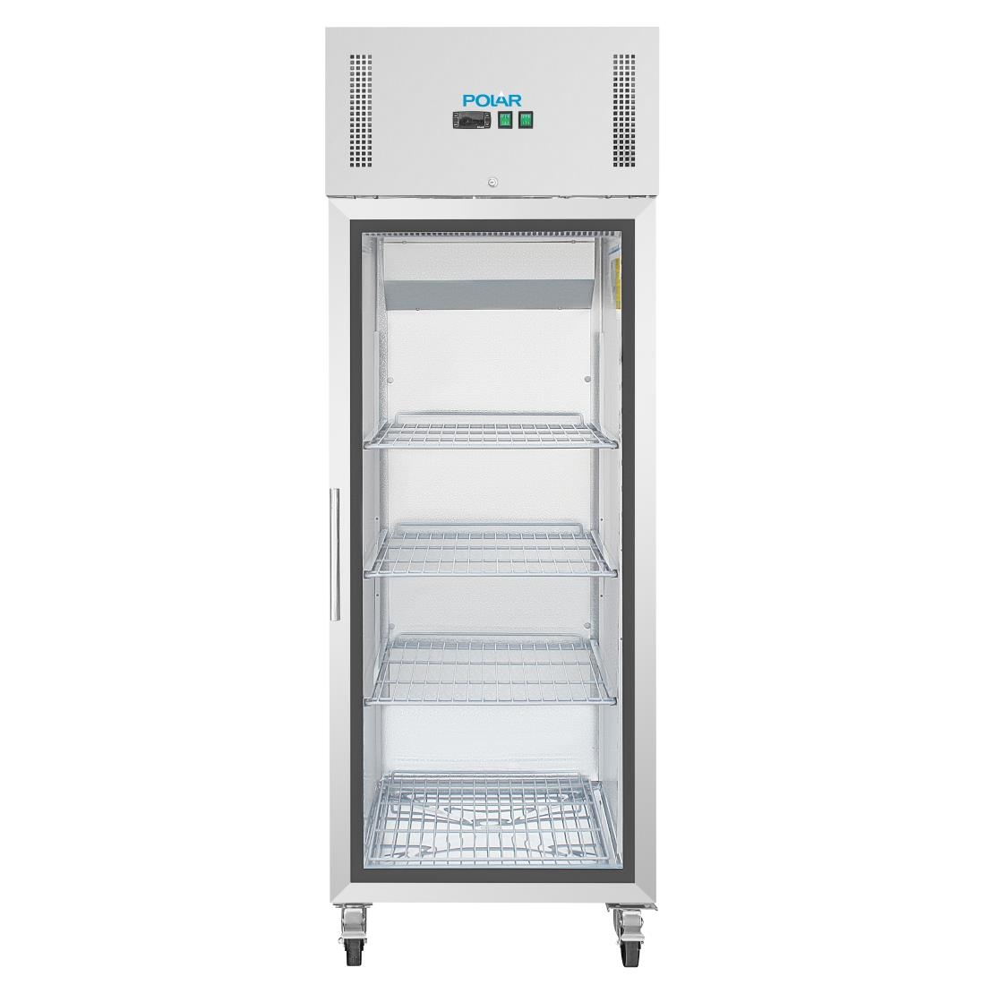 Polar Upright Glass Door Gastro Refrigerator 600Ltr
