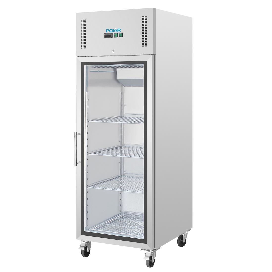 Polar Upright Glass Door Gastro Refrigerator 600Ltr