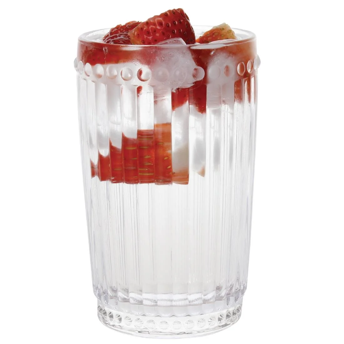 Olympia Baroque Glass Tumbler 395ml - Image 2