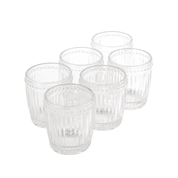 Olympia Baroque Whiskey Glass Clear 325ml
