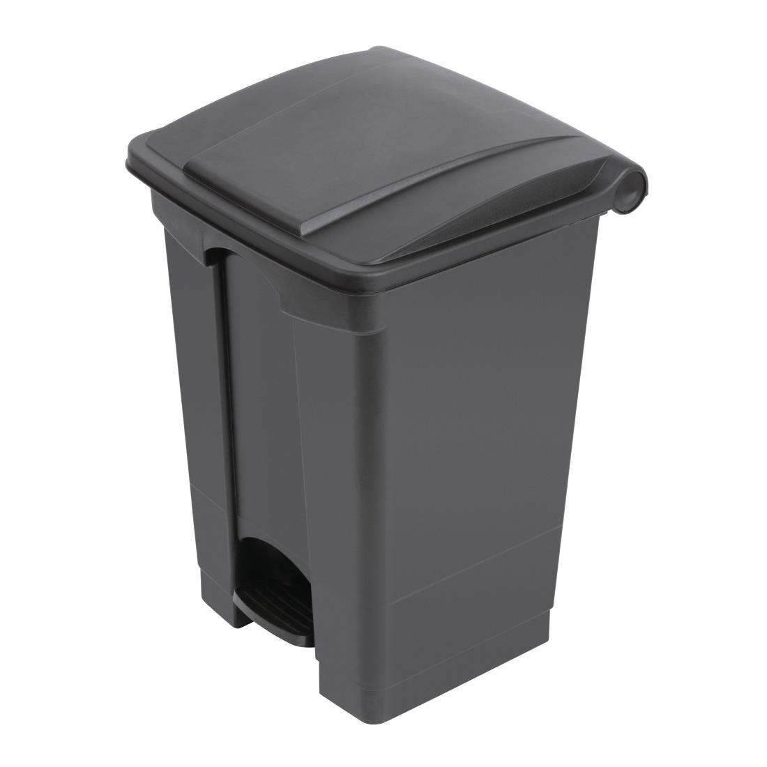 Jantex Kitchen Pedal Bin Black 45Ltr