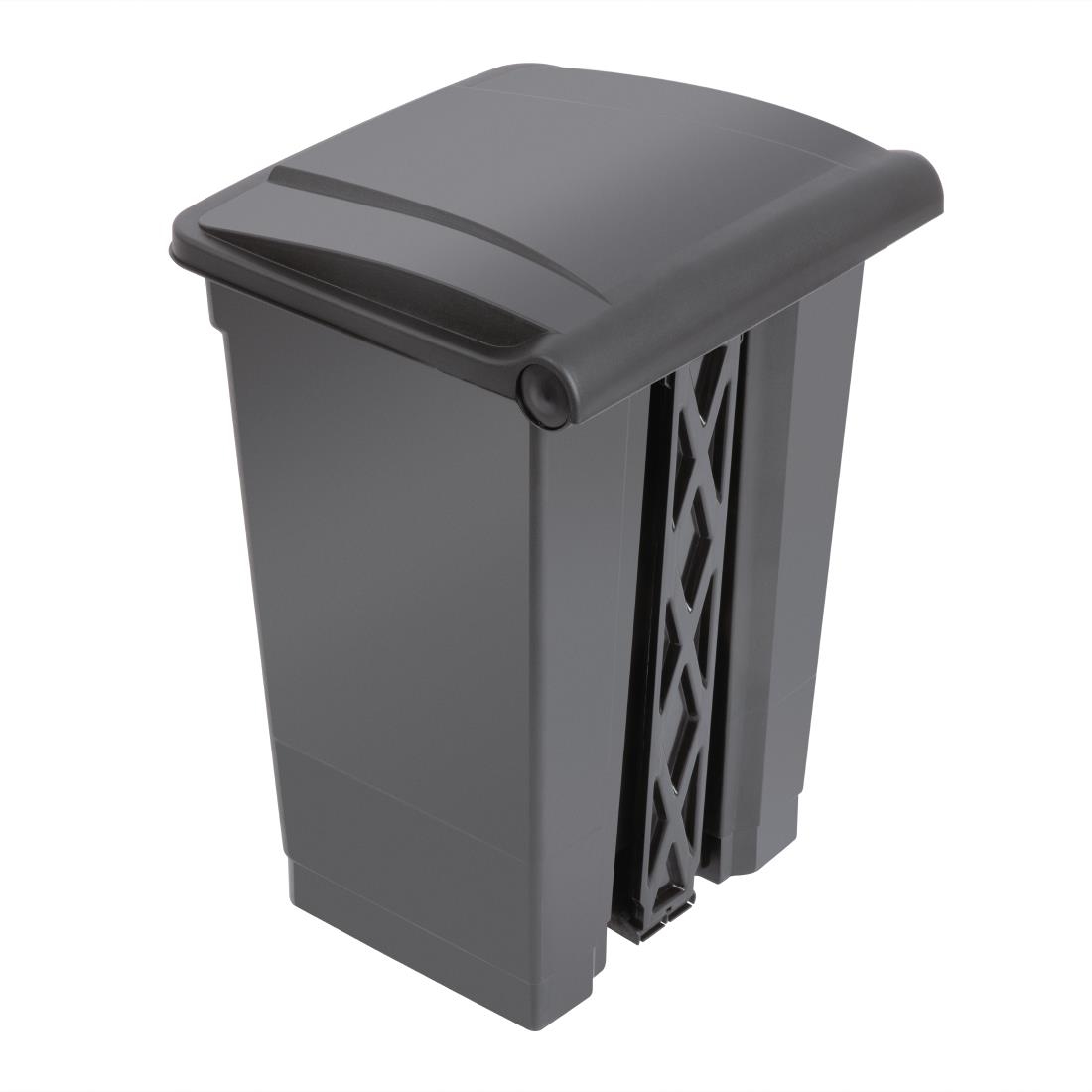 Jantex Kitchen Pedal Bin Black 45Ltr