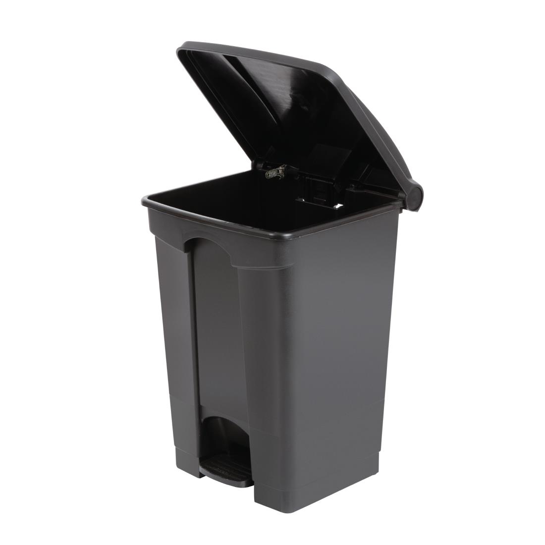 Jantex Kitchen Pedal Bin Black 45Ltr