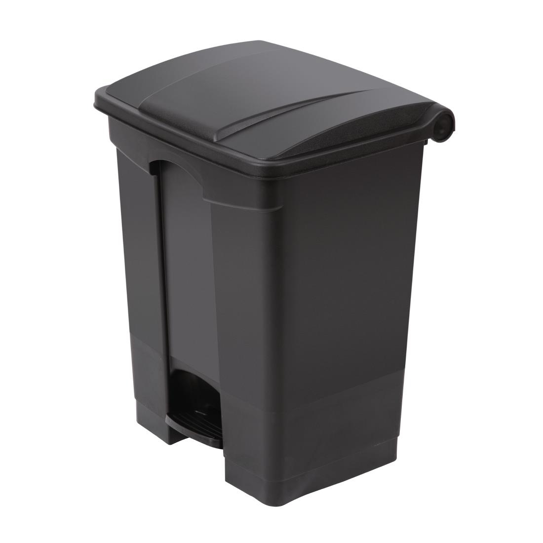 Jantex Kitchen Pedal Bin Black 65Ltr