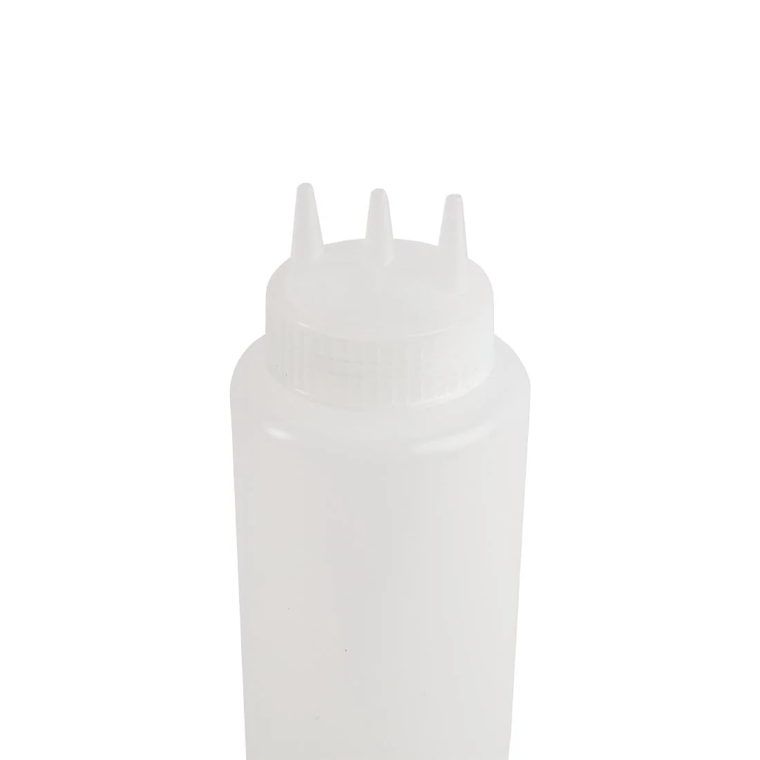 Vogue Clear 3 Nozzle Squeeze Bottle 36oz - Image 2