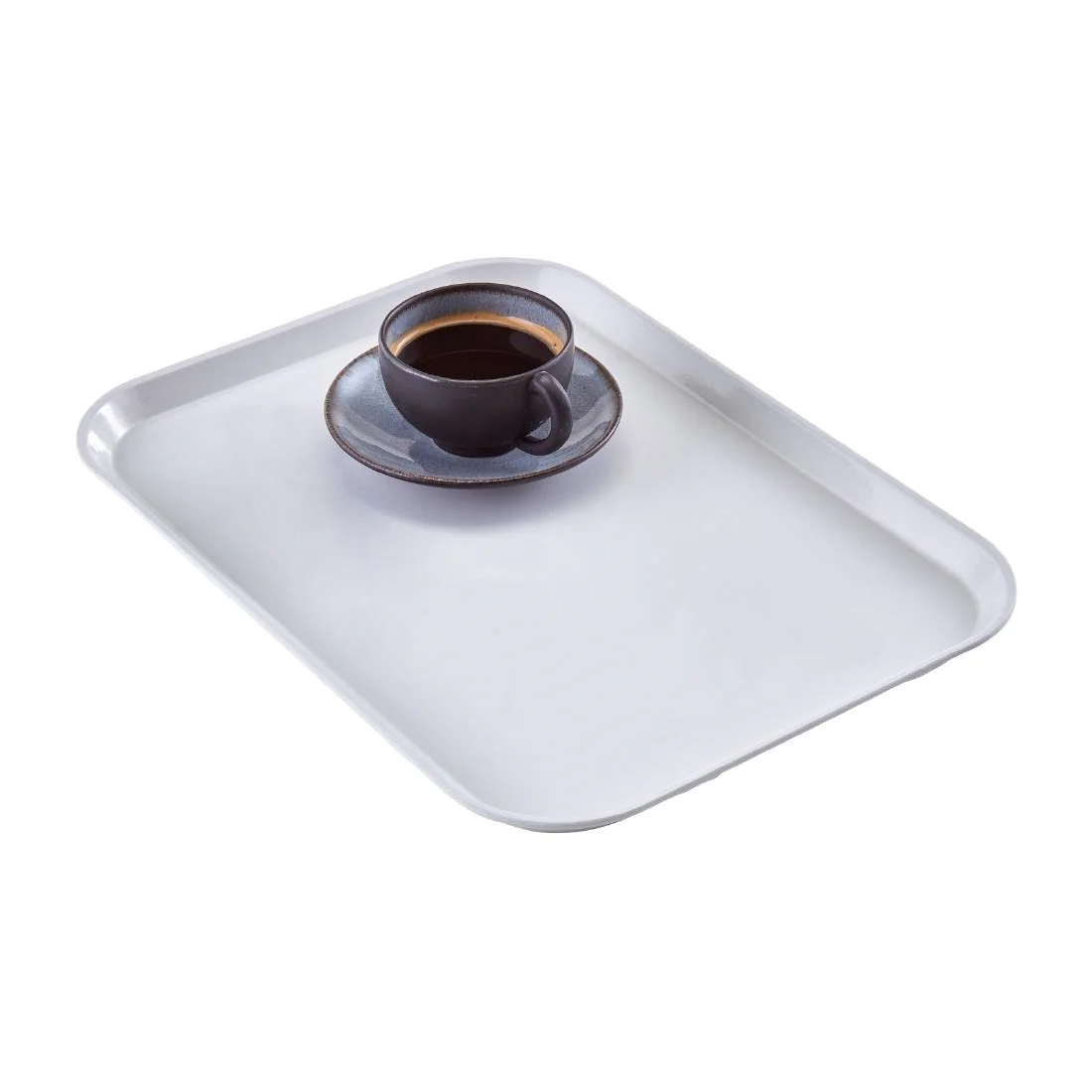Cambro Camtray Fibreglass Canteen Tray White 457mm - Image 2