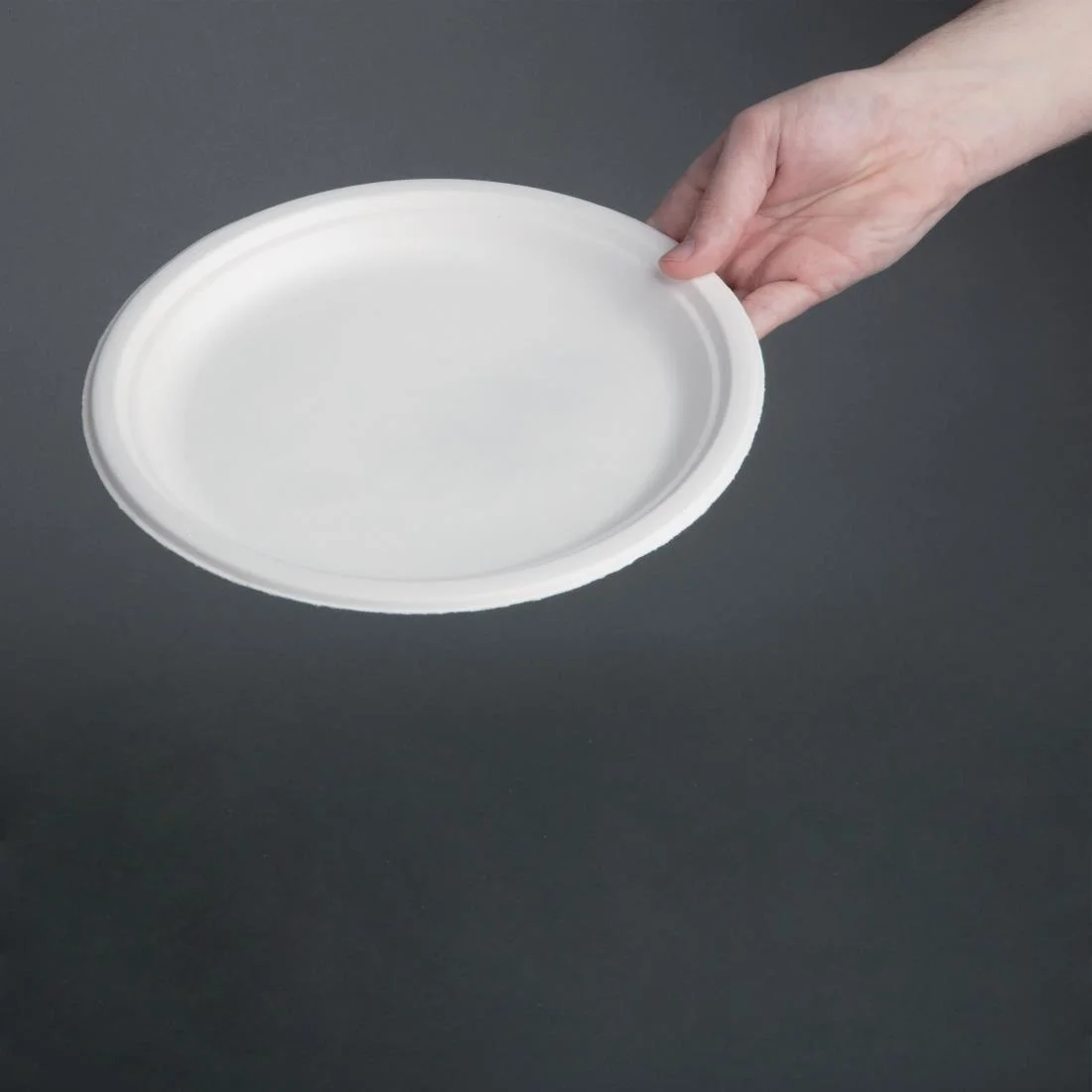 Fiesta Compostable Bagasse Plates Round 260mm (Pack of 50) - Image 7