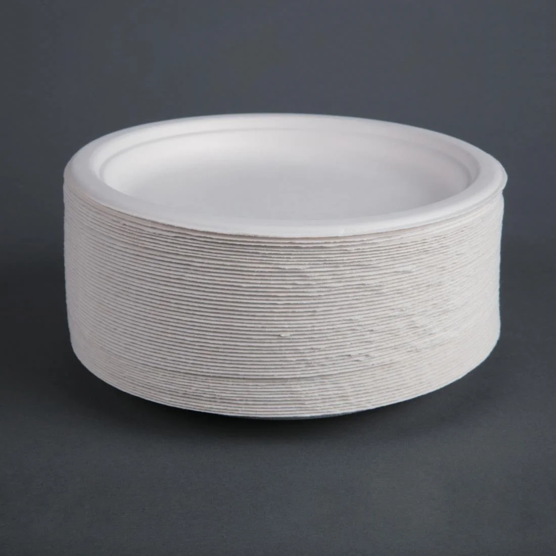 Fiesta Compostable Bagasse Plates Round 179mm (Pack of 50) - Image 5