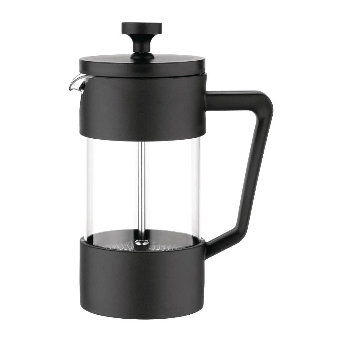Olympia Contemporary Cafetiere Black 3 Cup - Image 1