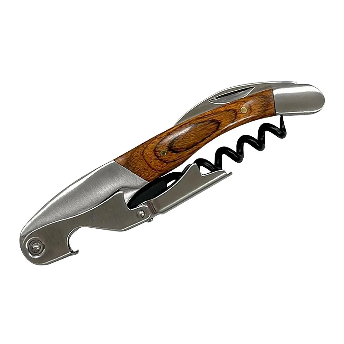 Beaumont Deluxe Waiters Friend with Wooden handle - Image 2