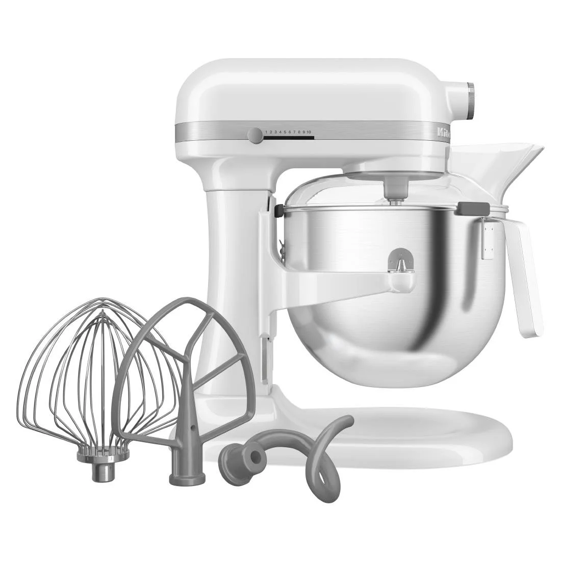 KitchenAid Heavy Duty Bowl-Lift Stand Mixer 6.6Ltr White 5KSM70JPXBWH - Image 5