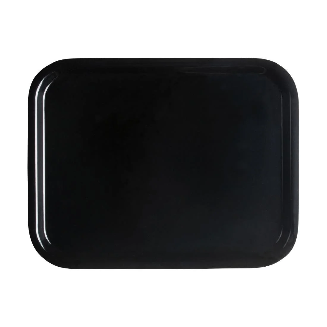 Cambro Capri Tray Smooth Surface Black