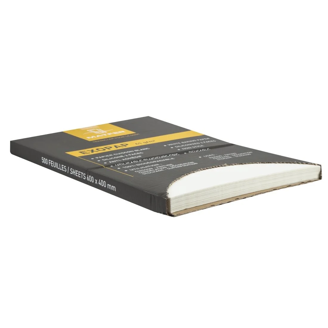 Matfer Bourgeat Exopap Baking Paper 600 x 400mm (Pack of 500) - Image 3