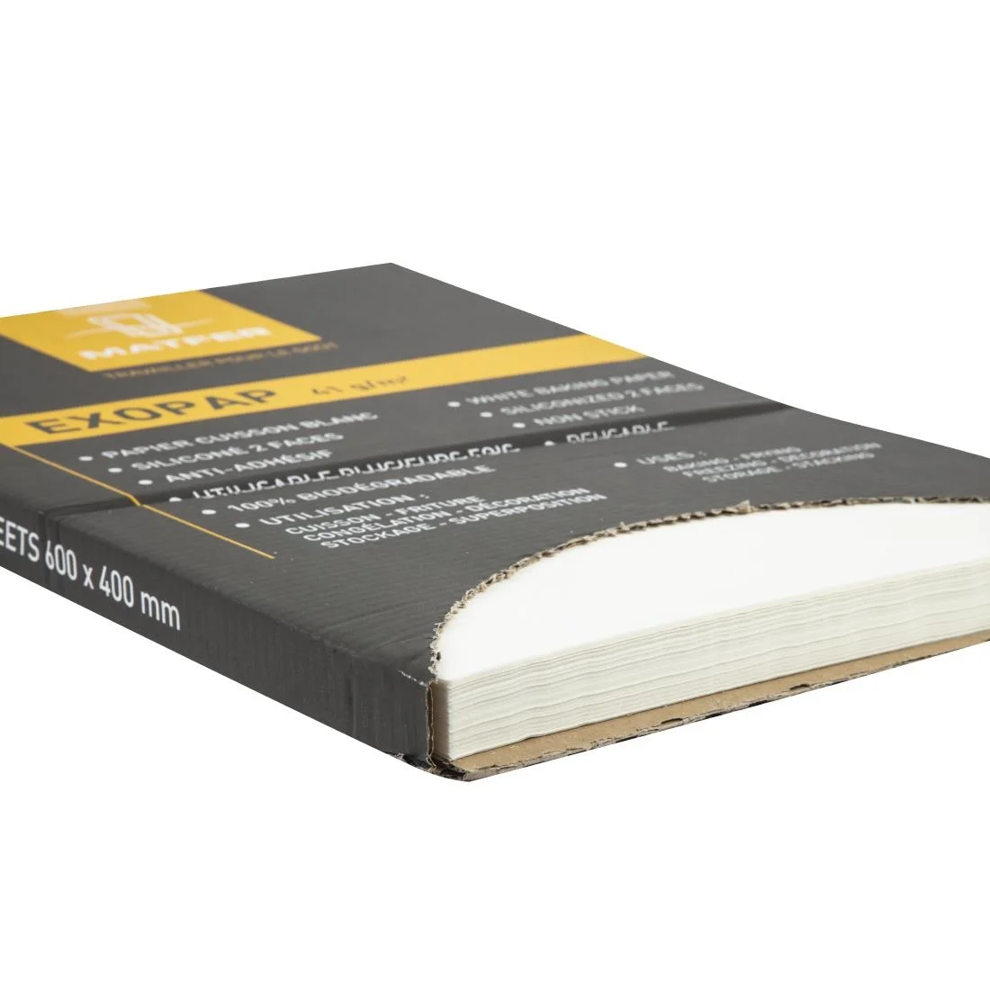 Matfer Bourgeat Exopap Baking Paper 600 x 400mm (Pack of 500) - Image 4