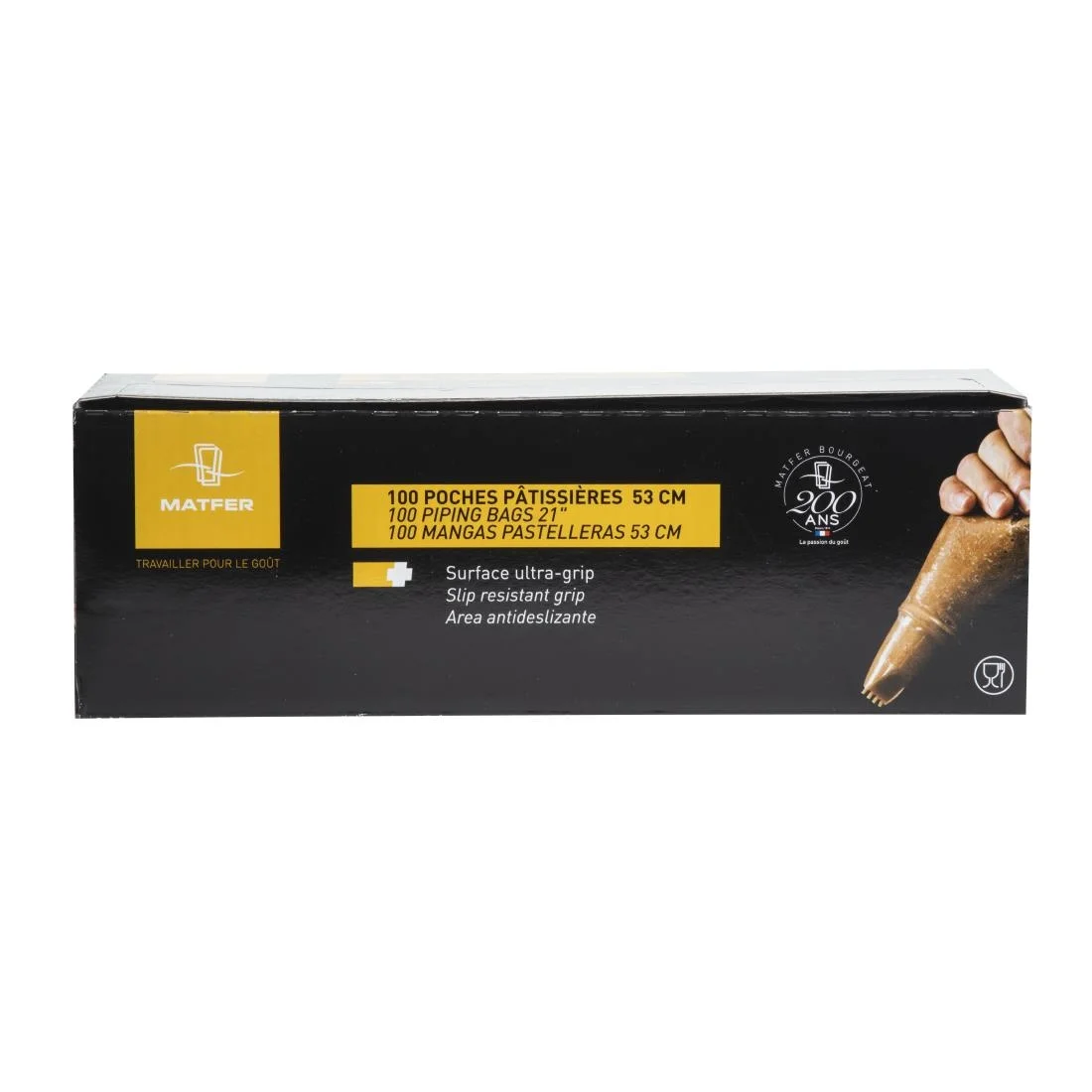 Matfer Bourgeat Disposable Piping Bags Clear (Roll of 100x530mm) - Image 3