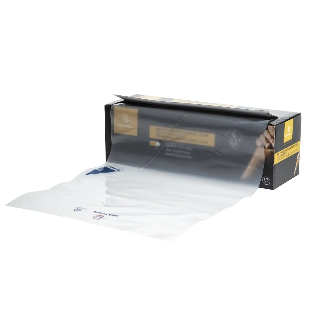 Matfer Bourgeat Disposable Piping Bags Clear (Roll of 100x530mm) - Image 6