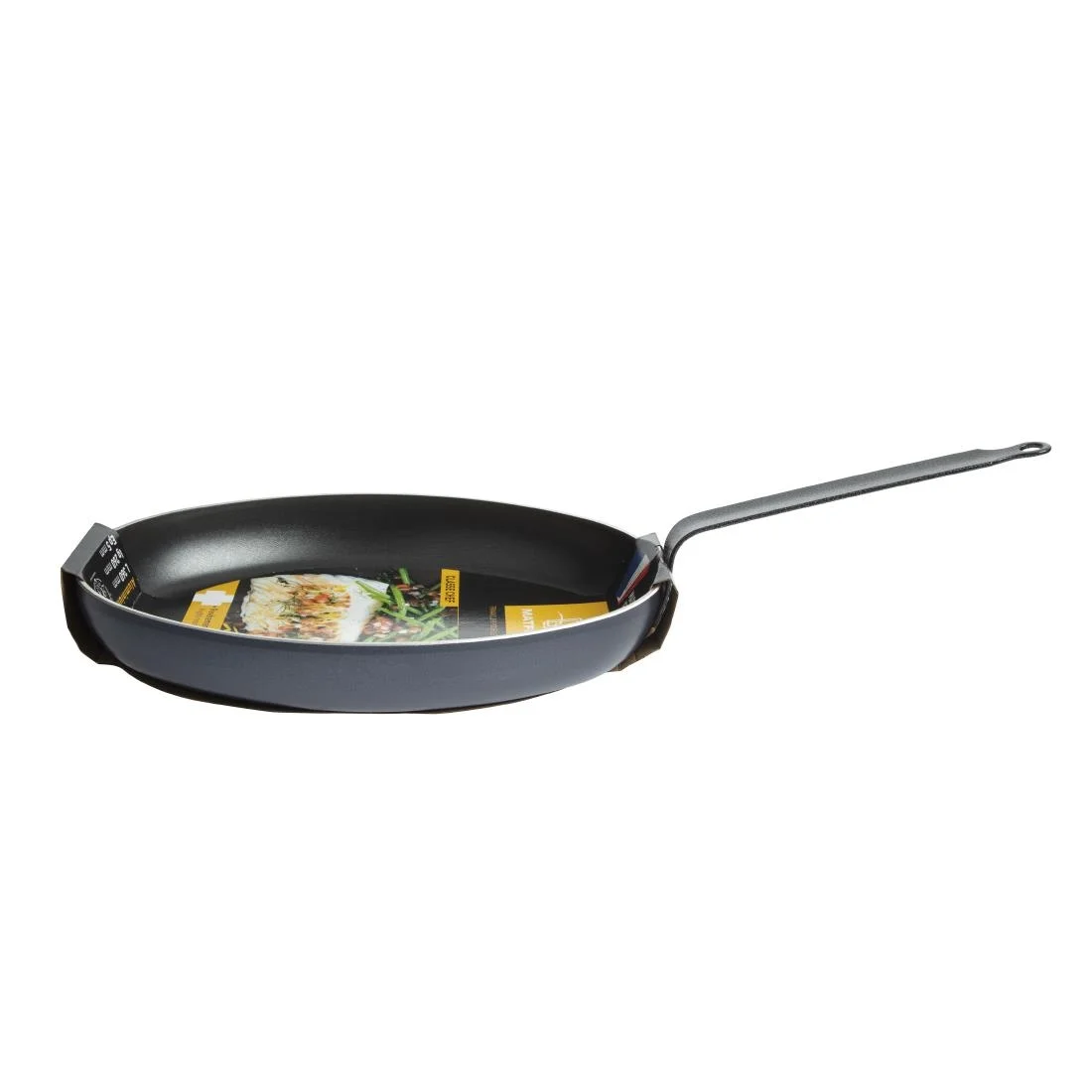 Matfer Bourgeat Classe Chef Aluminium Non-Stick Oval Fish Frying Pan - Image 9