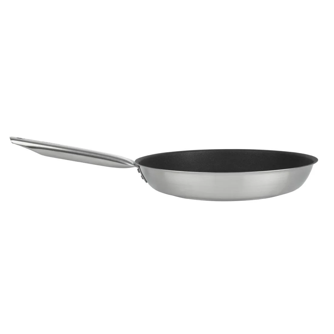 Matfer Bourgeat Tradition Stainless Steel Pro Non-Stick Frying Pan 32cm - Image 2