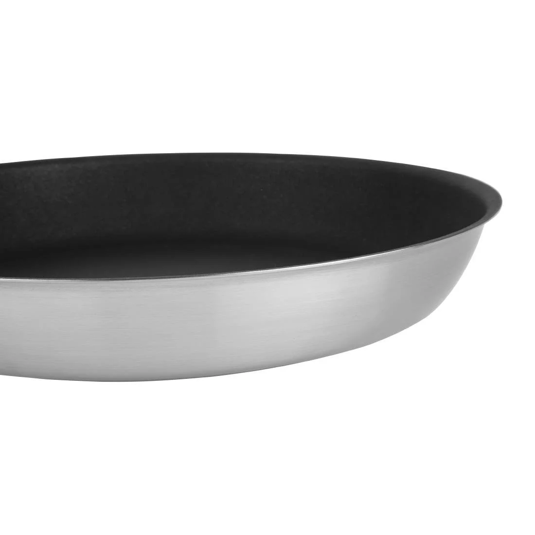 Matfer Bourgeat Tradition Stainless Steel Pro Non-Stick Frying Pan 32cm - Image 3