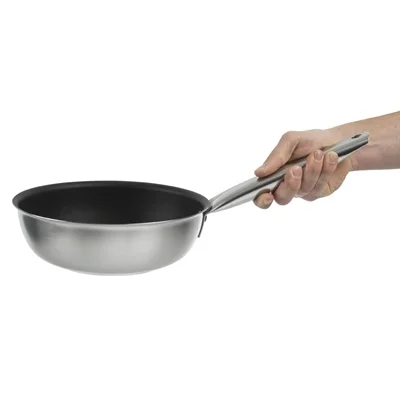 Matfer Bourgeat Tradition Stainless Steel Pro Non-Stick Sauté Pan 24cm - Image 7