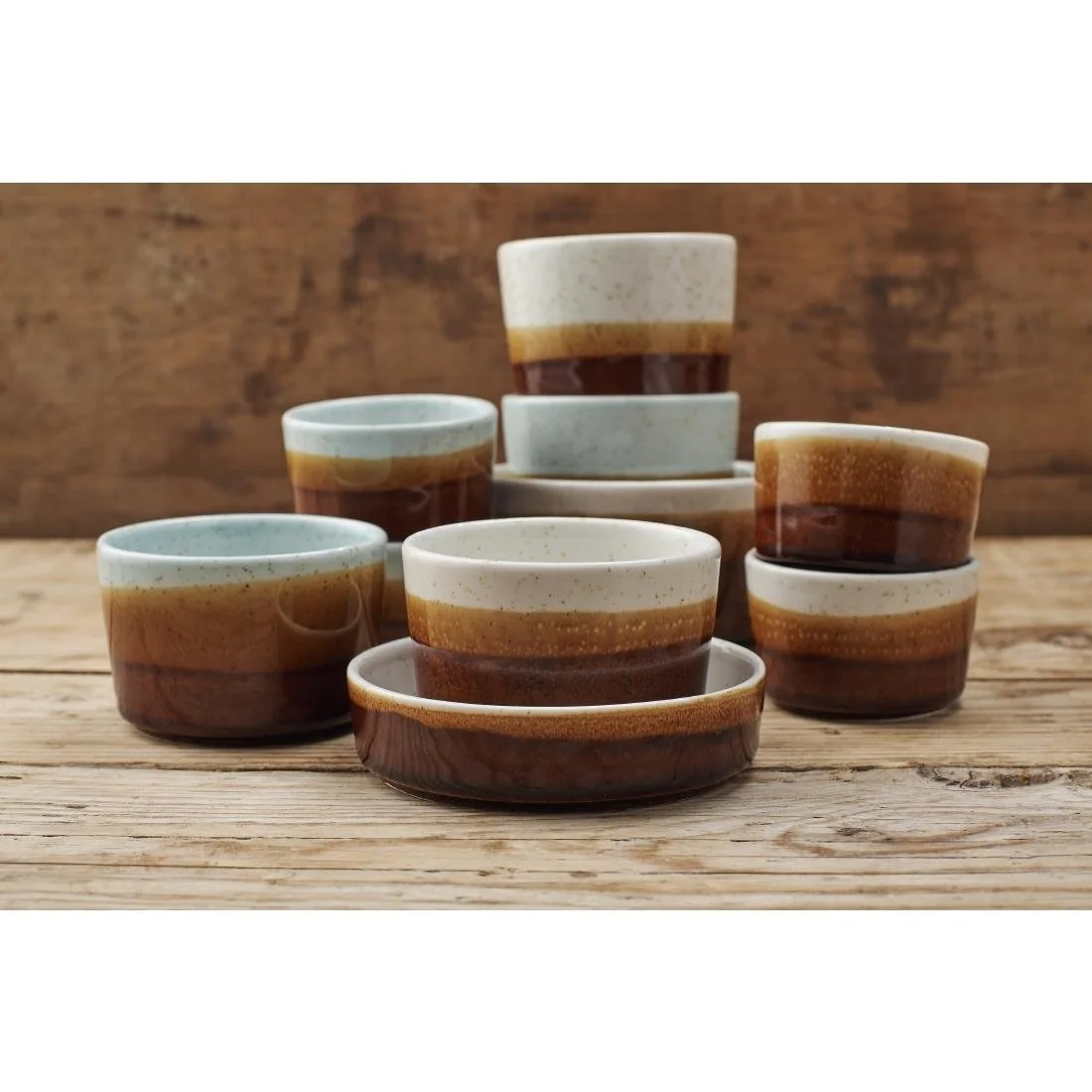 Siena Nourish Straight Sided Small Bowls Duck Egg 8oz (12 Pack) - Image 4