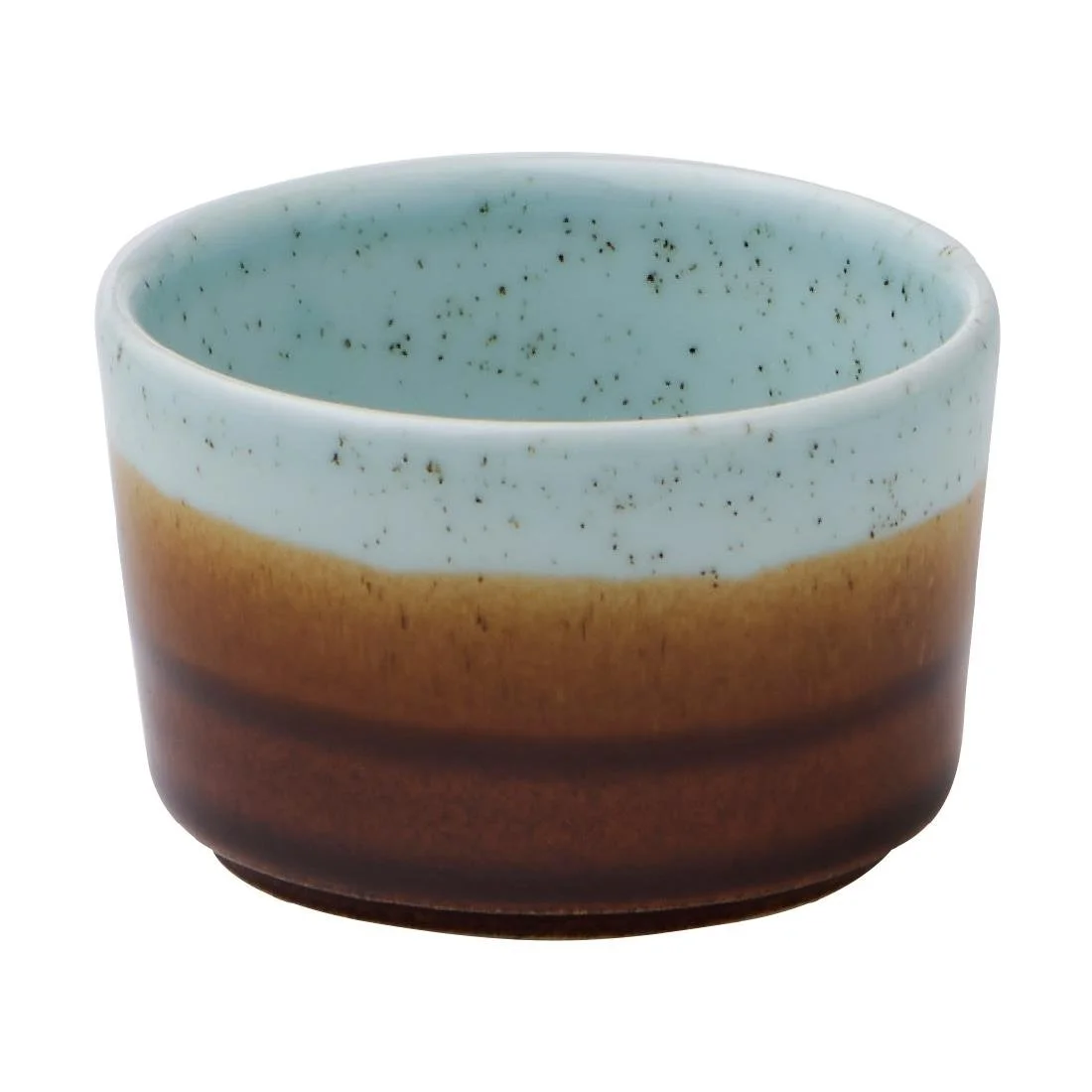 Siena Nourish Straight Sided Small Bowls Duck Egg 8oz (12 Pack) - Image 1